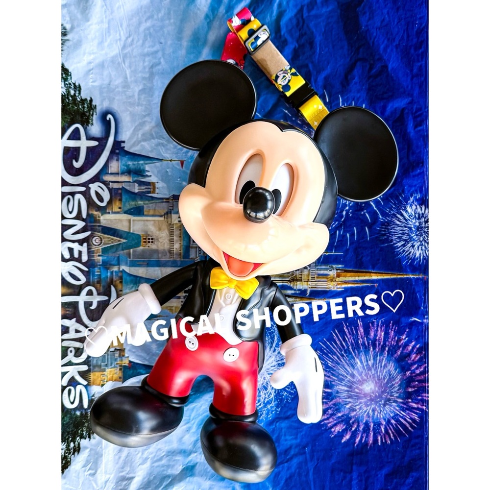 Disney Parks 2025 Walt Disney World Mickey Mouse Animated Talking Popcorn Bucket